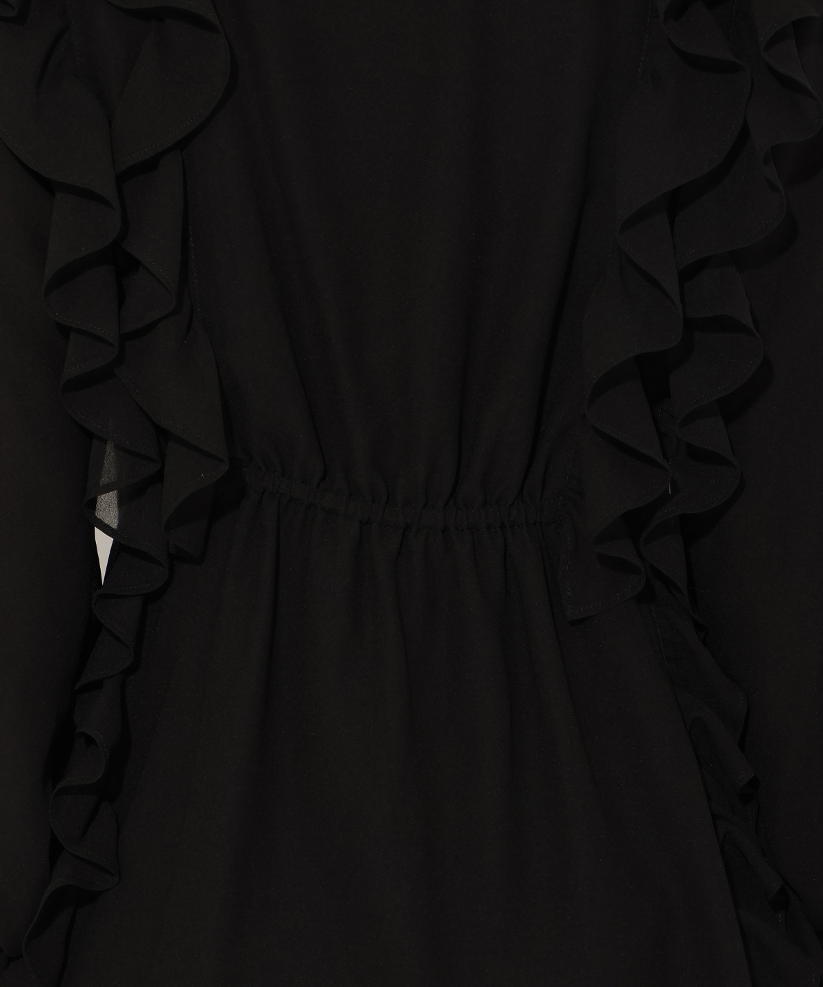 ラッフルフリルチョーカーミニワンピース