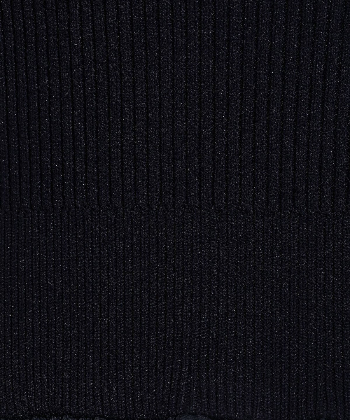 配色ニットドッキングワンピース