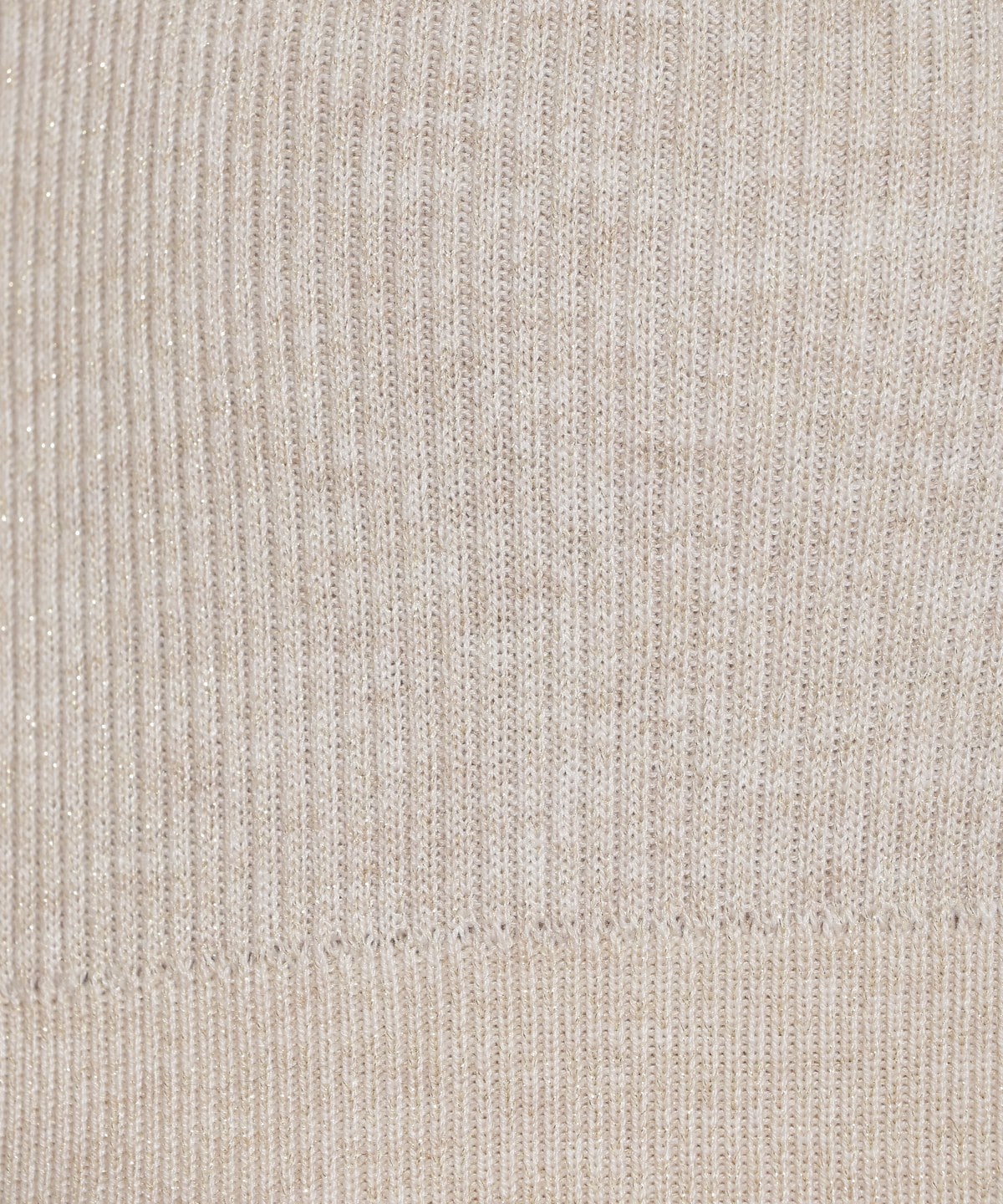 ラメ入り配色ドッキングワンピース