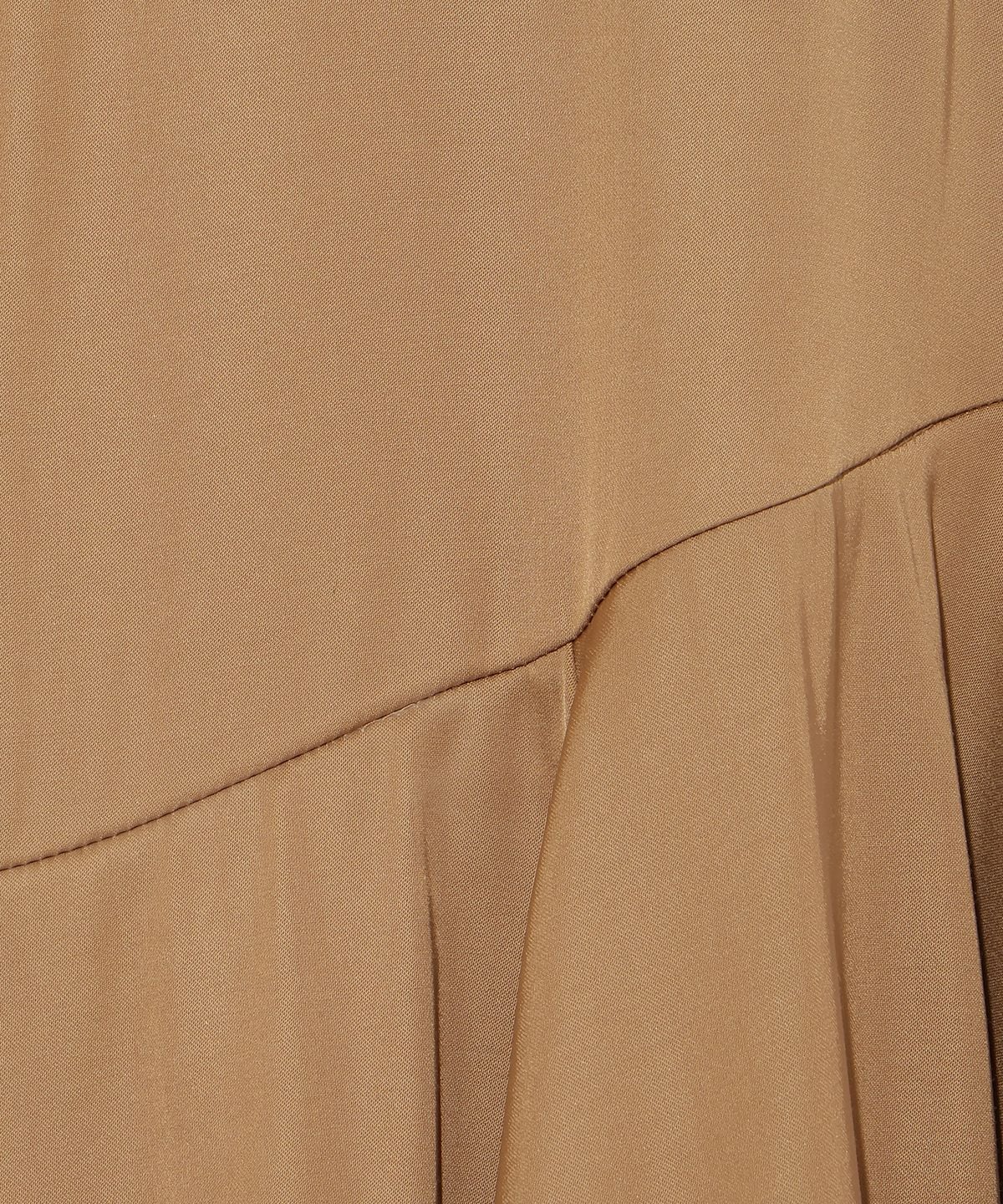 アシメスカートドッキングワンピース