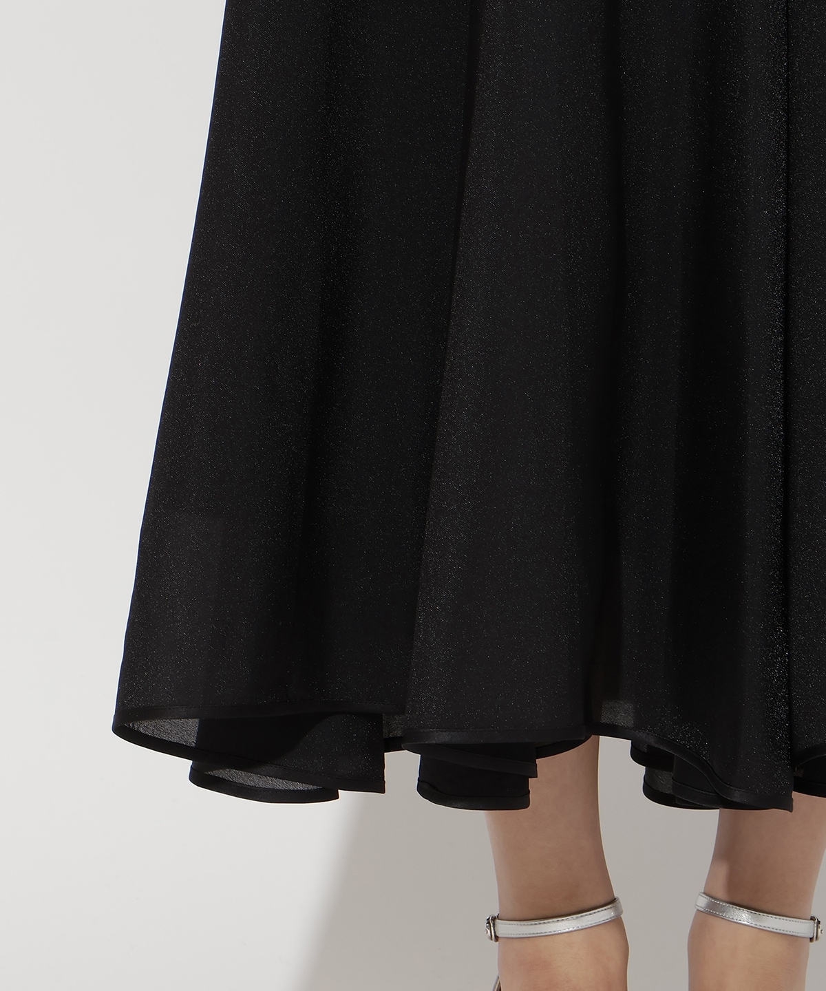 チュールカシュクールドレス