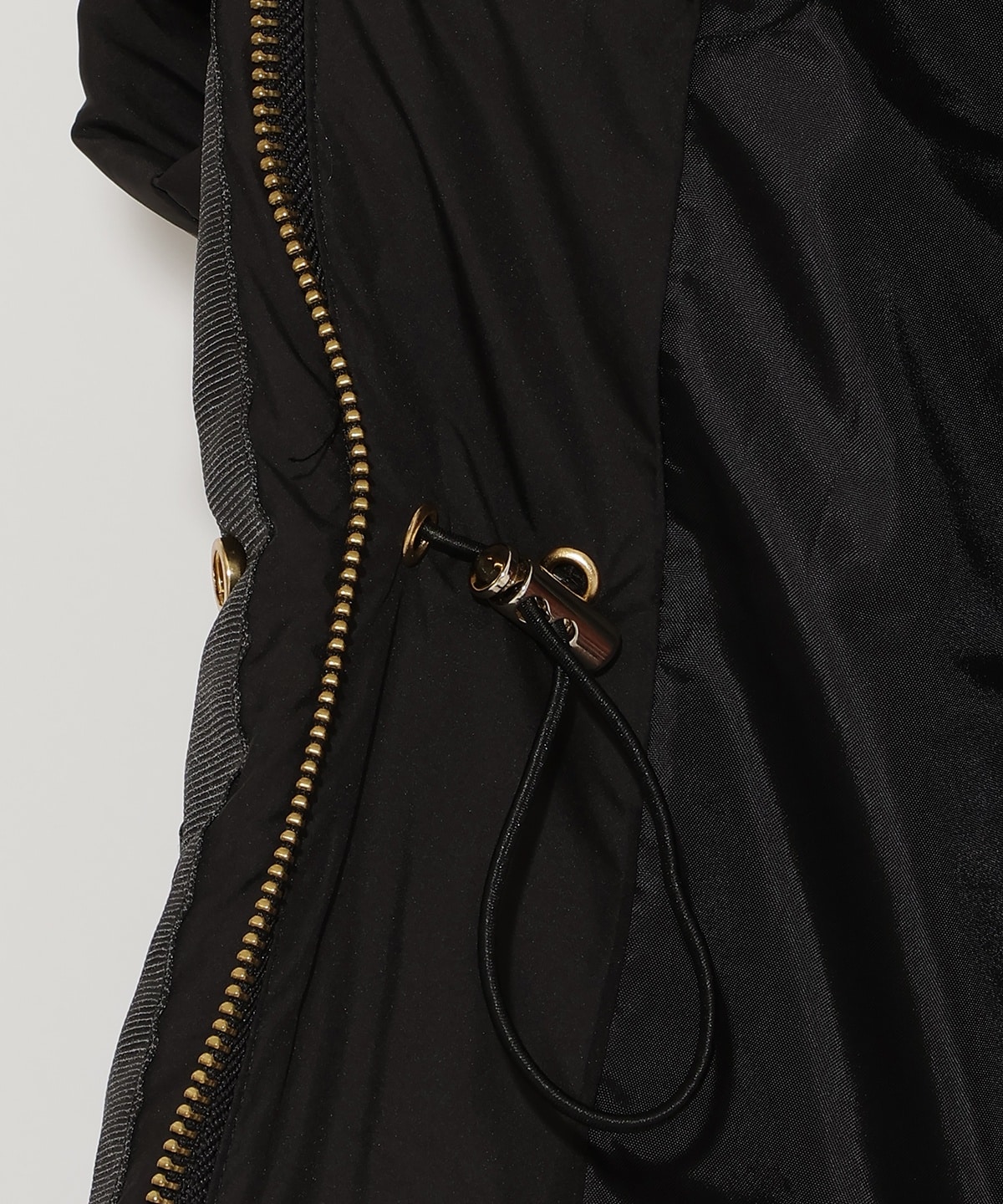 FOXファー付きミドルロングダウン