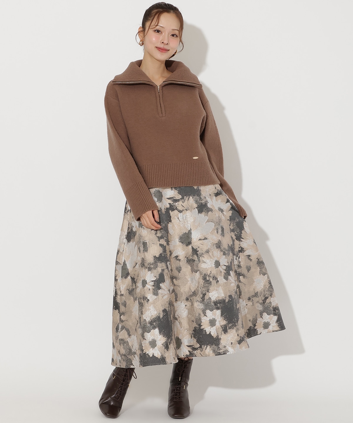 ZIPビッグカラープルオーバー