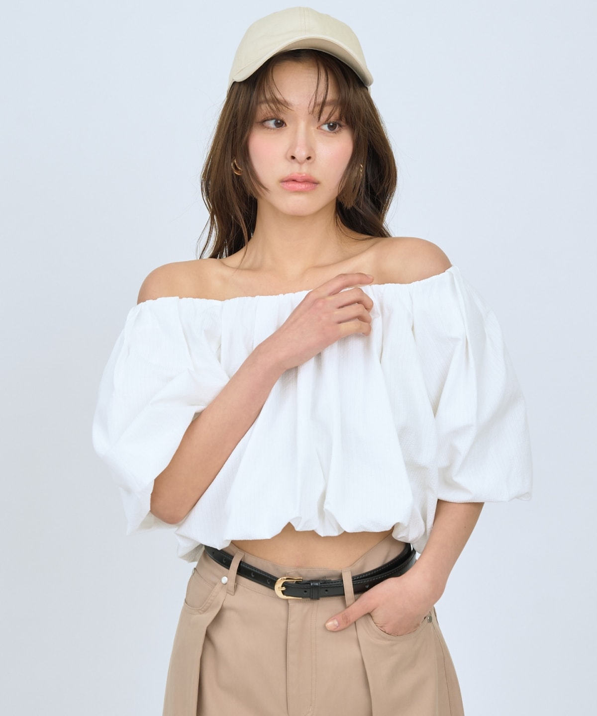 【先行予約受付中】2WAYバルーンブラウス