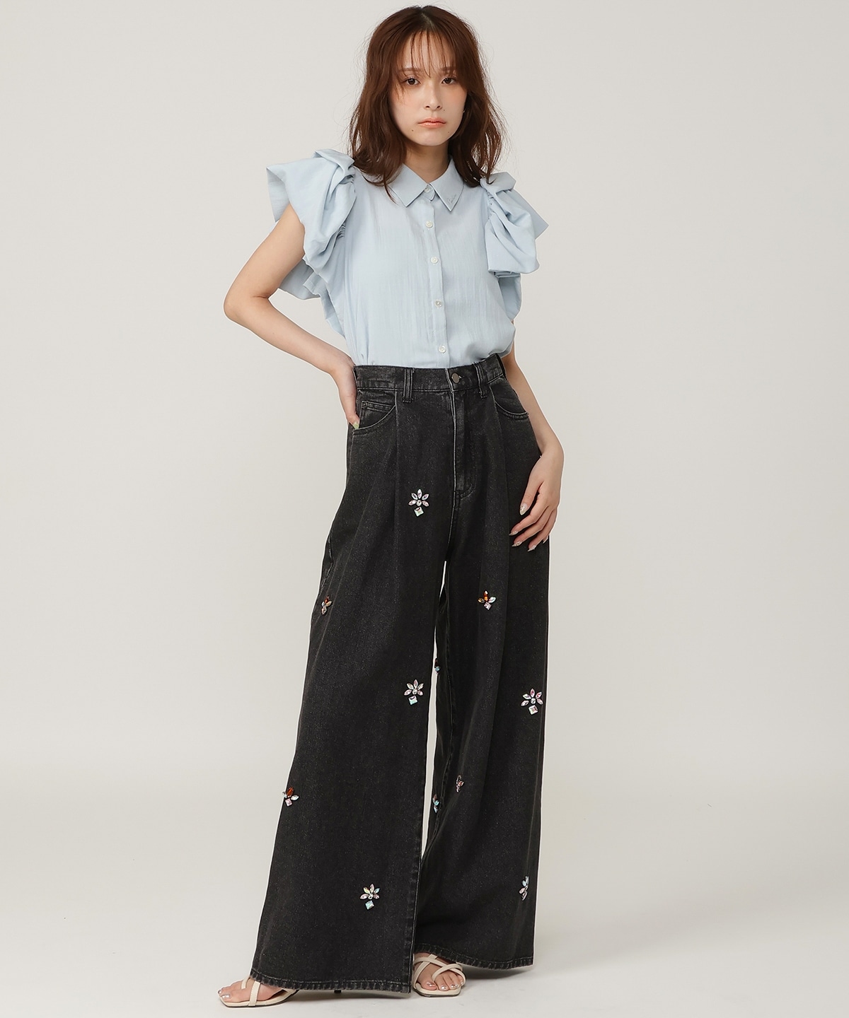 【5/14(木)一部店舗先行発売】バルーンスリーブブラウス