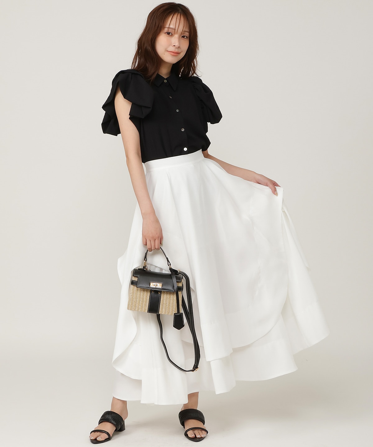 【5/14(木)一部店舗先行発売】バルーンスリーブブラウス