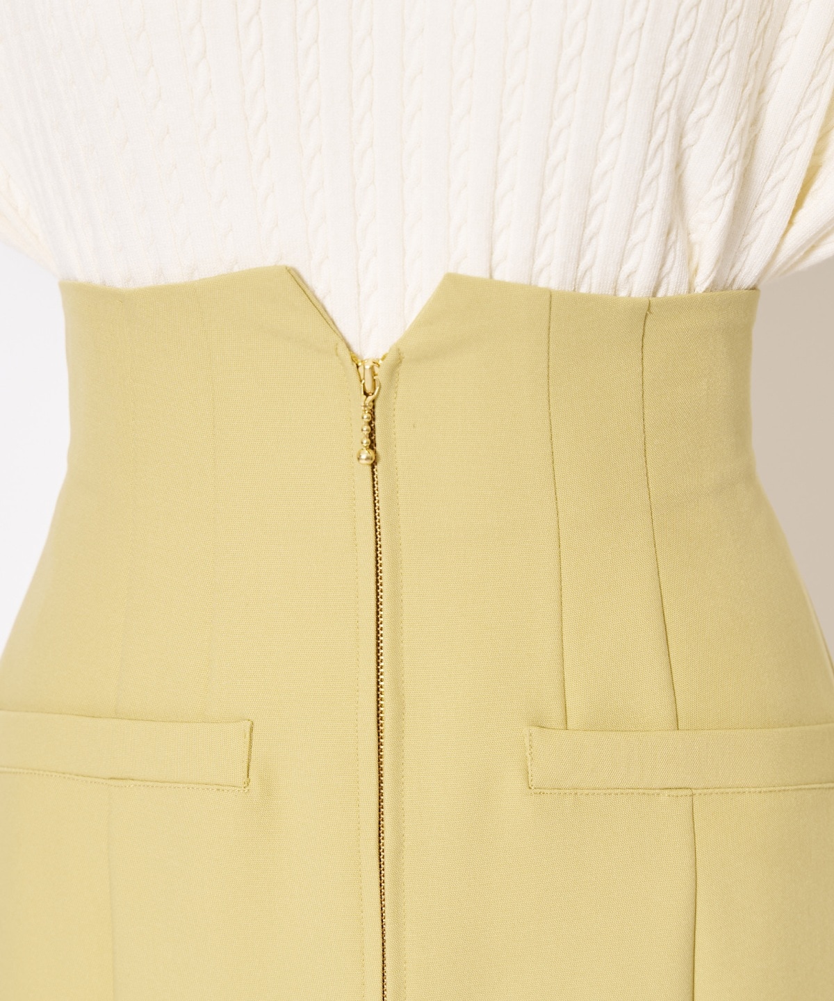 【先行予約受付中】フロントZIPマーメイドスカート