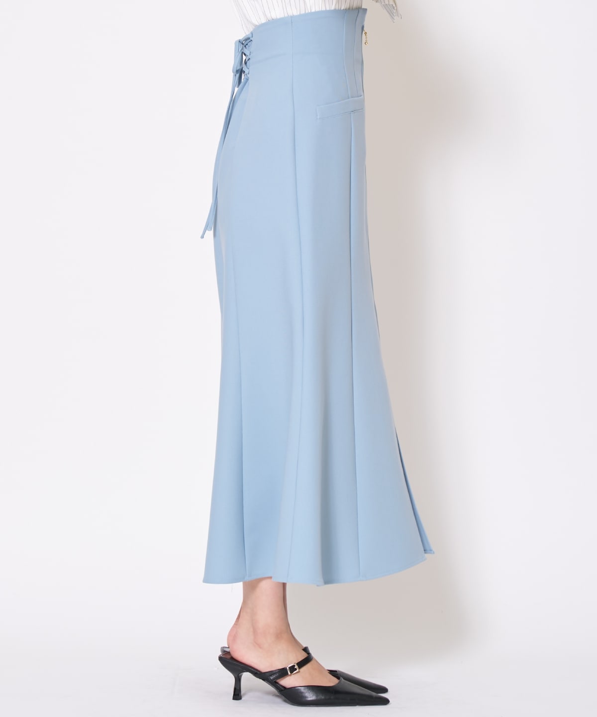 【先行予約受付中】フロントZIPマーメイドスカート