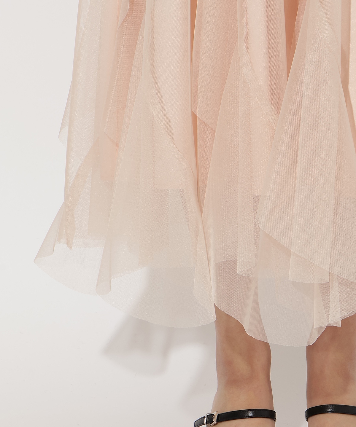 【先行予約受付中】ラッフルフリルチュールスカート