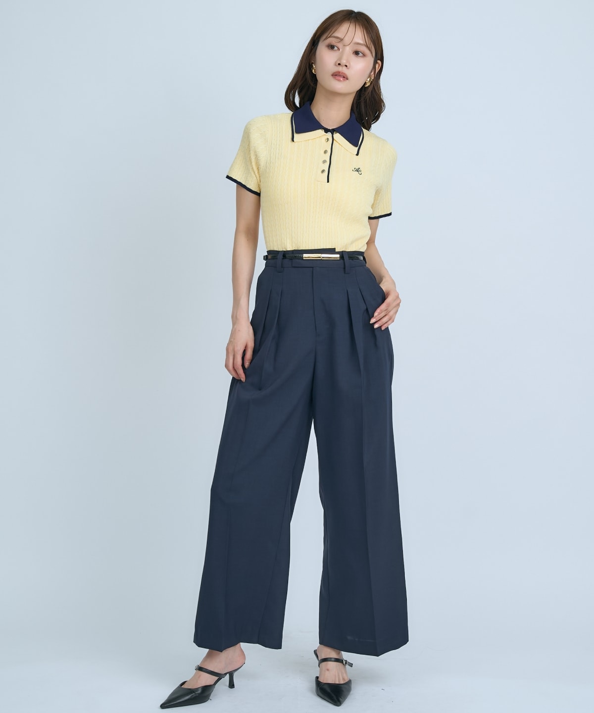 【先行予約受付中】シアーワイドパンツ