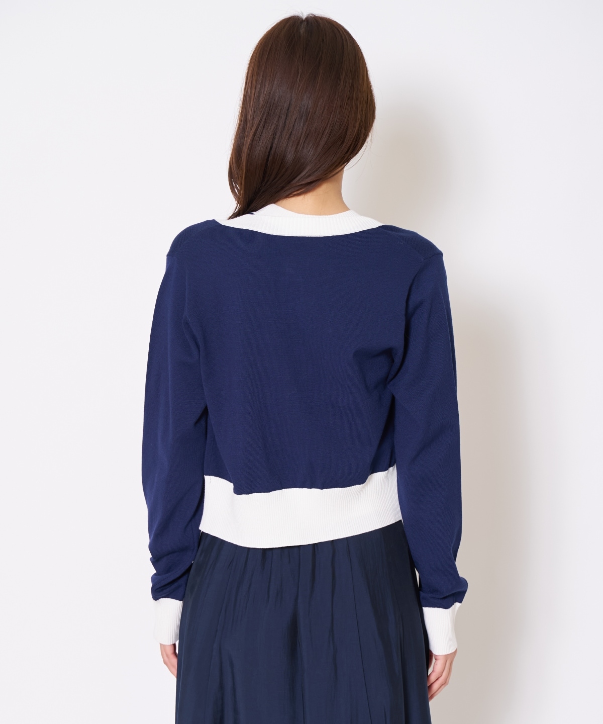 【先行予約受付中】バイカラーニットアンサンブル