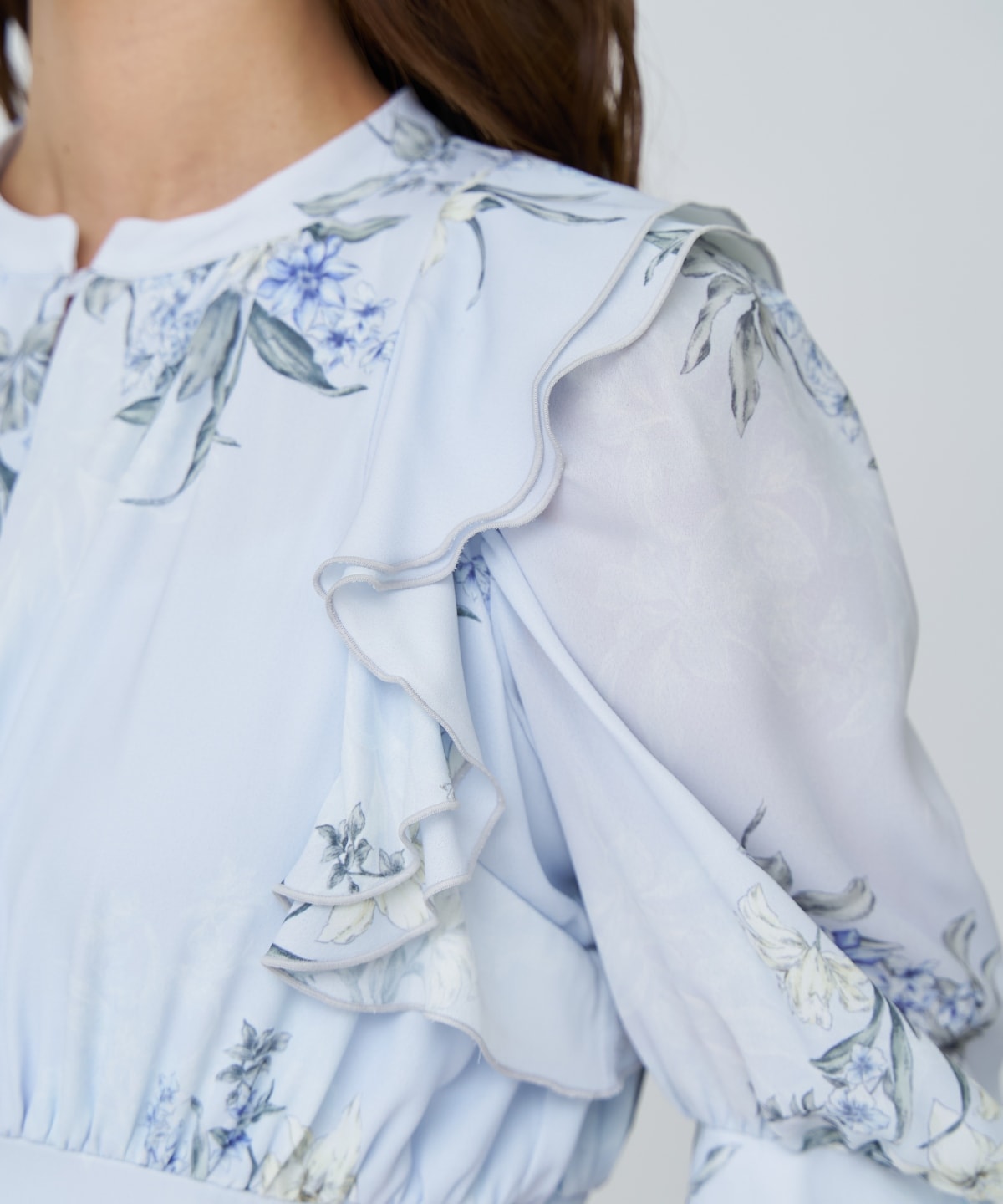 【先行予約受付中】シャドーフラワーブーケワンピース