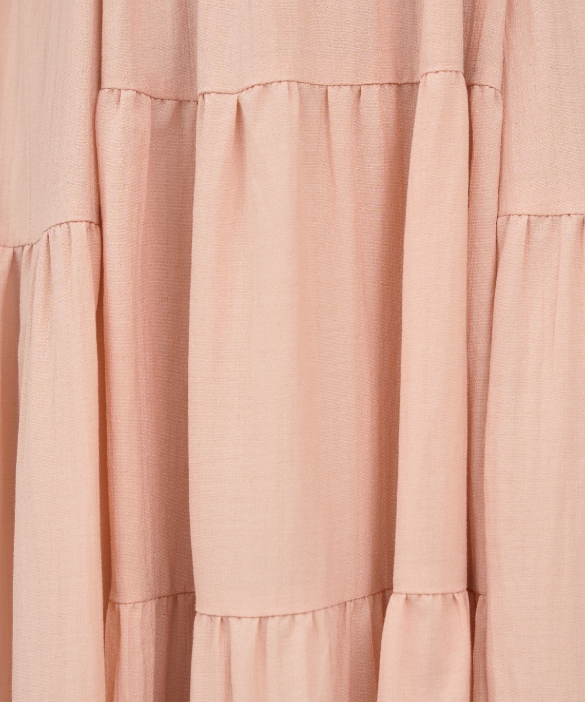 【先行予約受付中】Vネック襟レースティアードワンピース