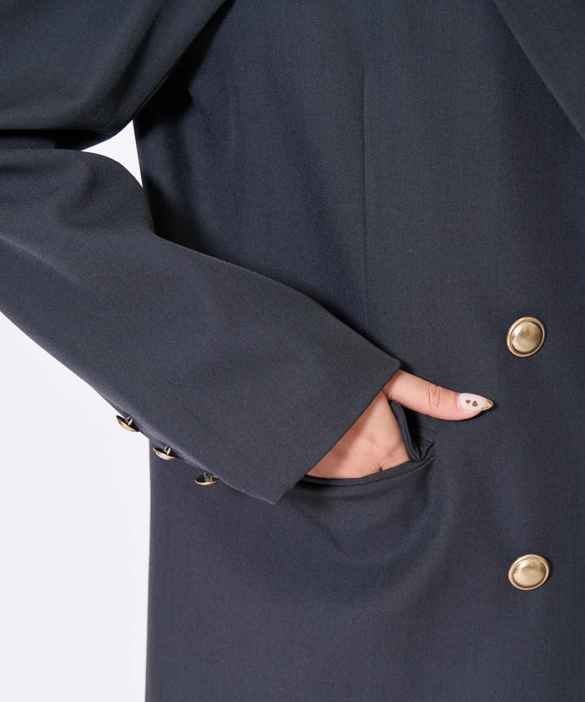 【先行予約受付中】ジャケット×シアーティアードワンピース