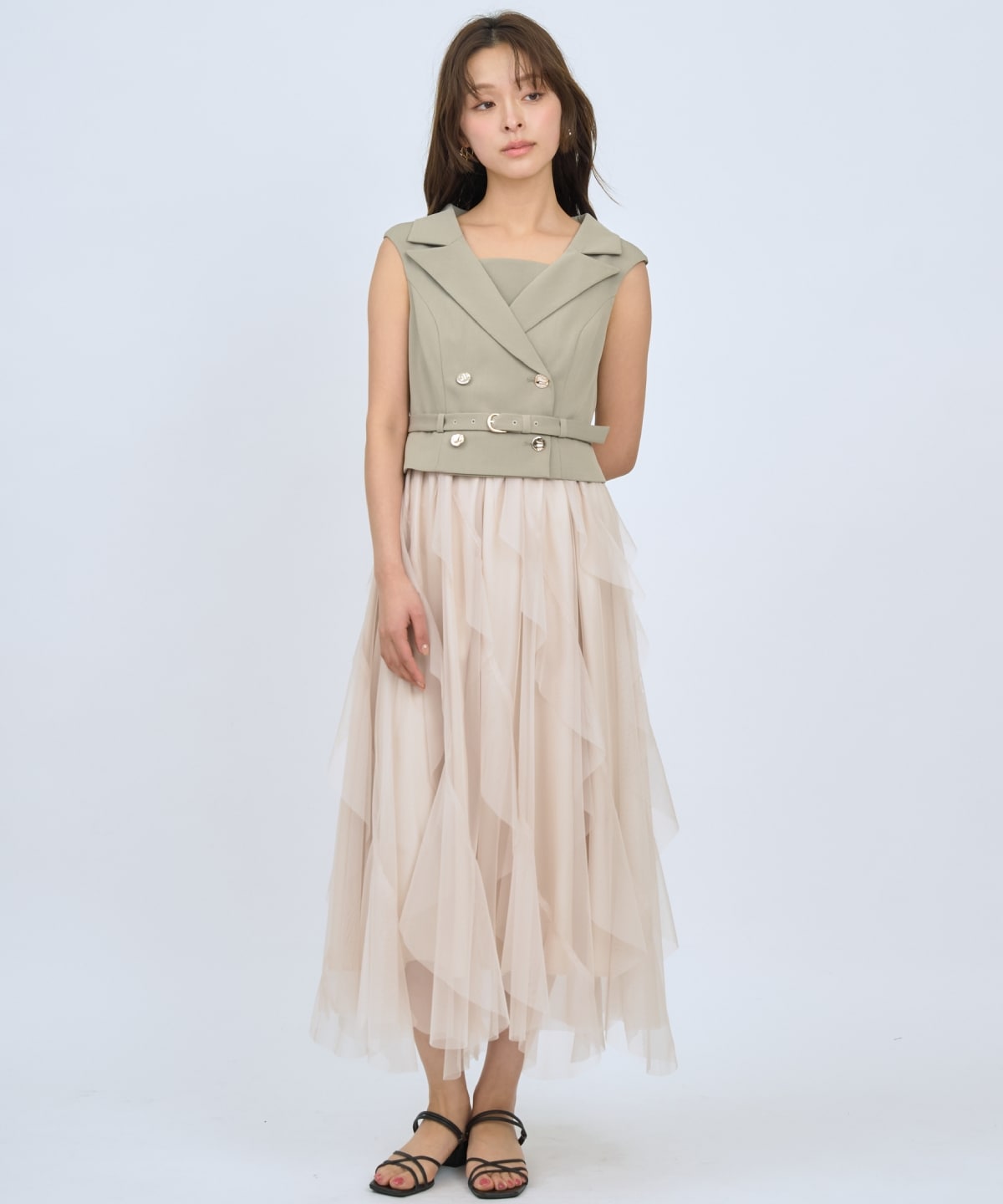 【先行予約受付中】アシメチュールトレンチジャンスカ