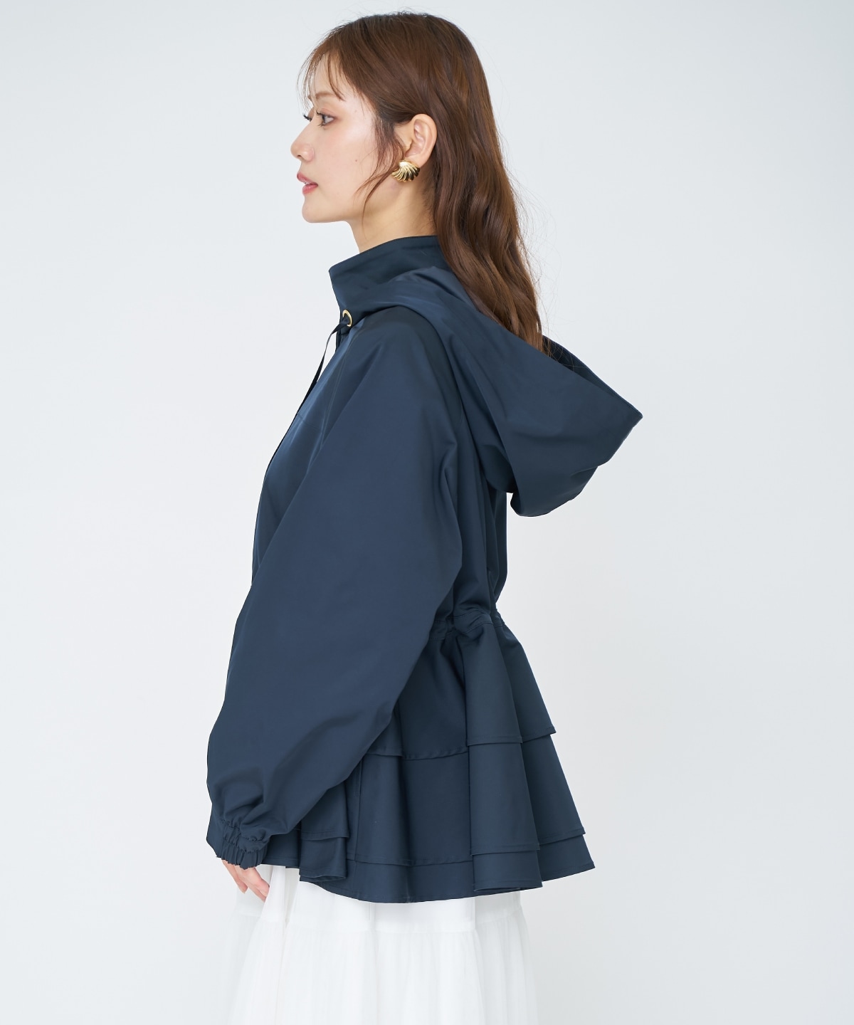 ペプラムマウンテンパーカー