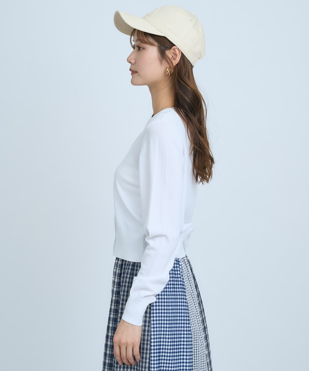 【UVカット】クルーネックカーディガン