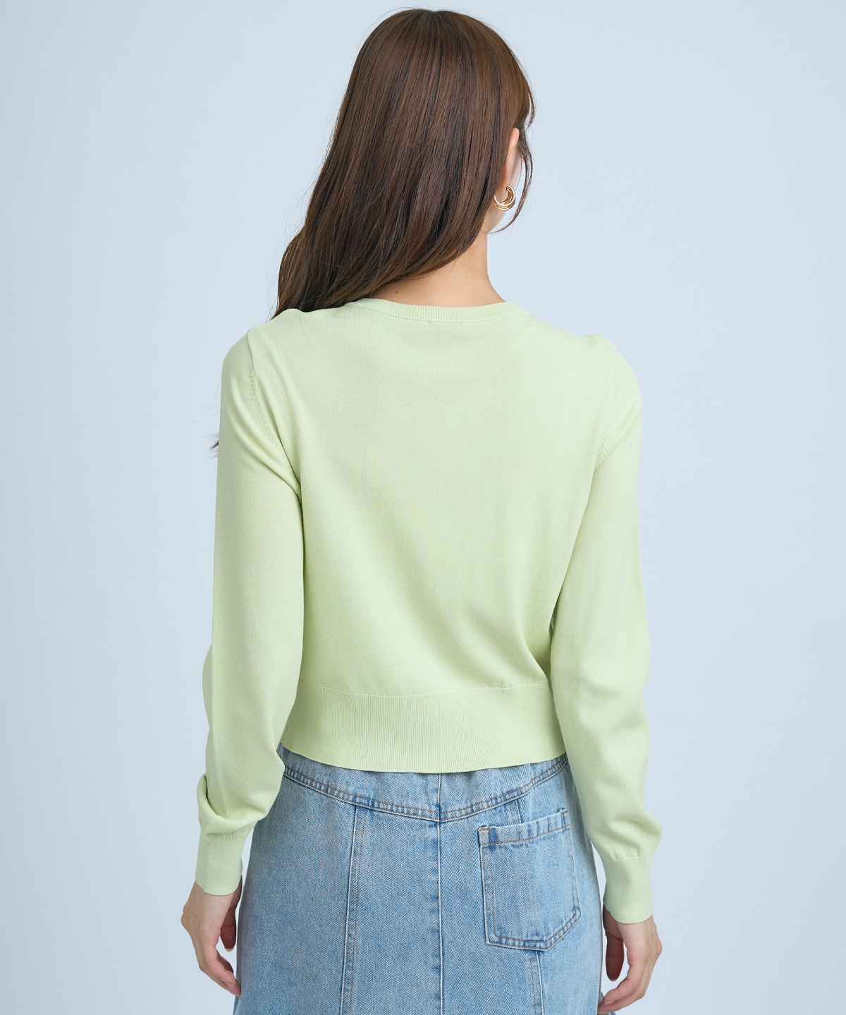 【UVカット】クルーネックカーディガン