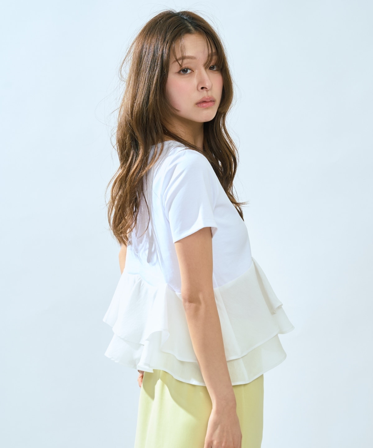 【先行予約受付中】ペプラムカットトップス