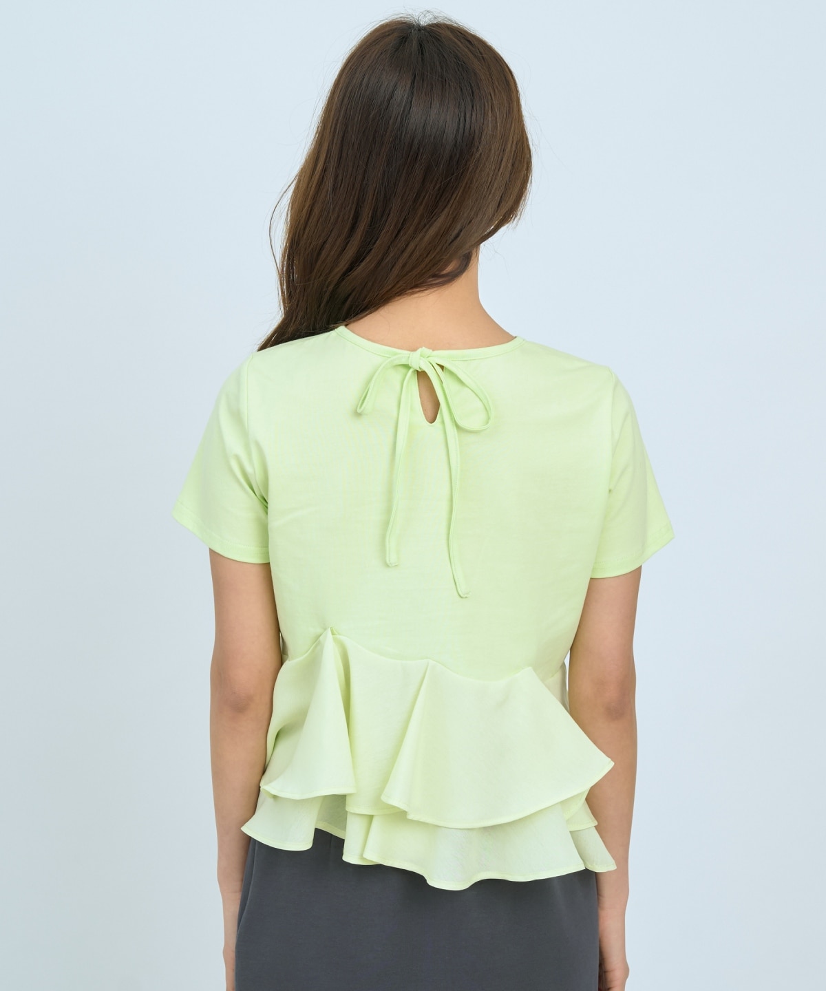 【先行予約受付中】ペプラムカットトップス