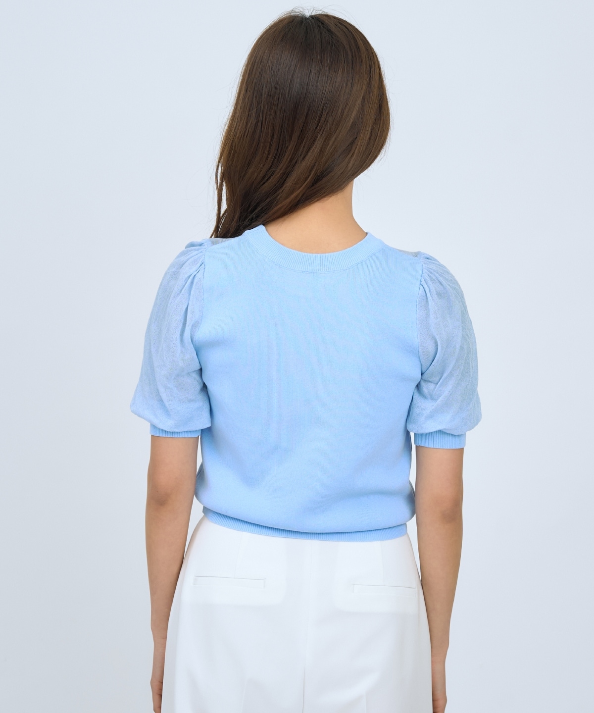 【先行予約受付中】シアーニットクルーネックプルオーバー