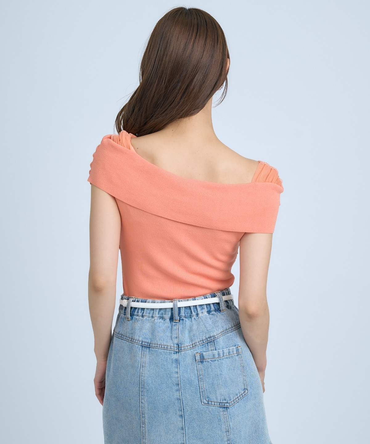 【先行予約受付中】クロスネックオフショルニットプルオーバー