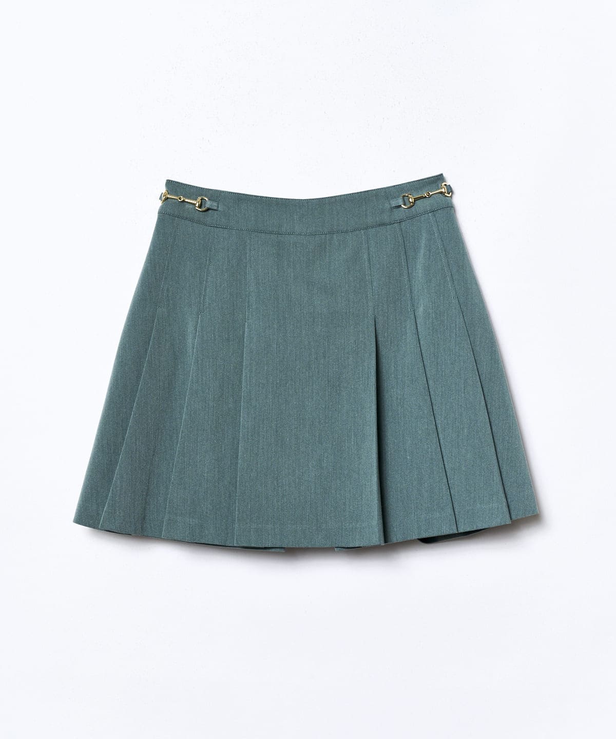 【セットアップ可能】サイドビットプリーツスカパン