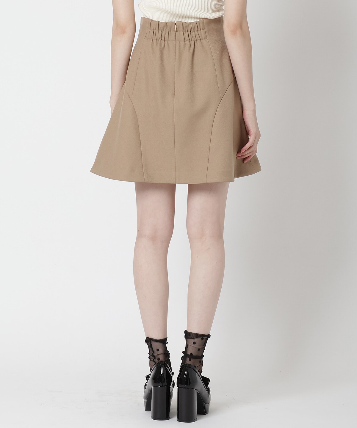 ハイウエストミニスカート