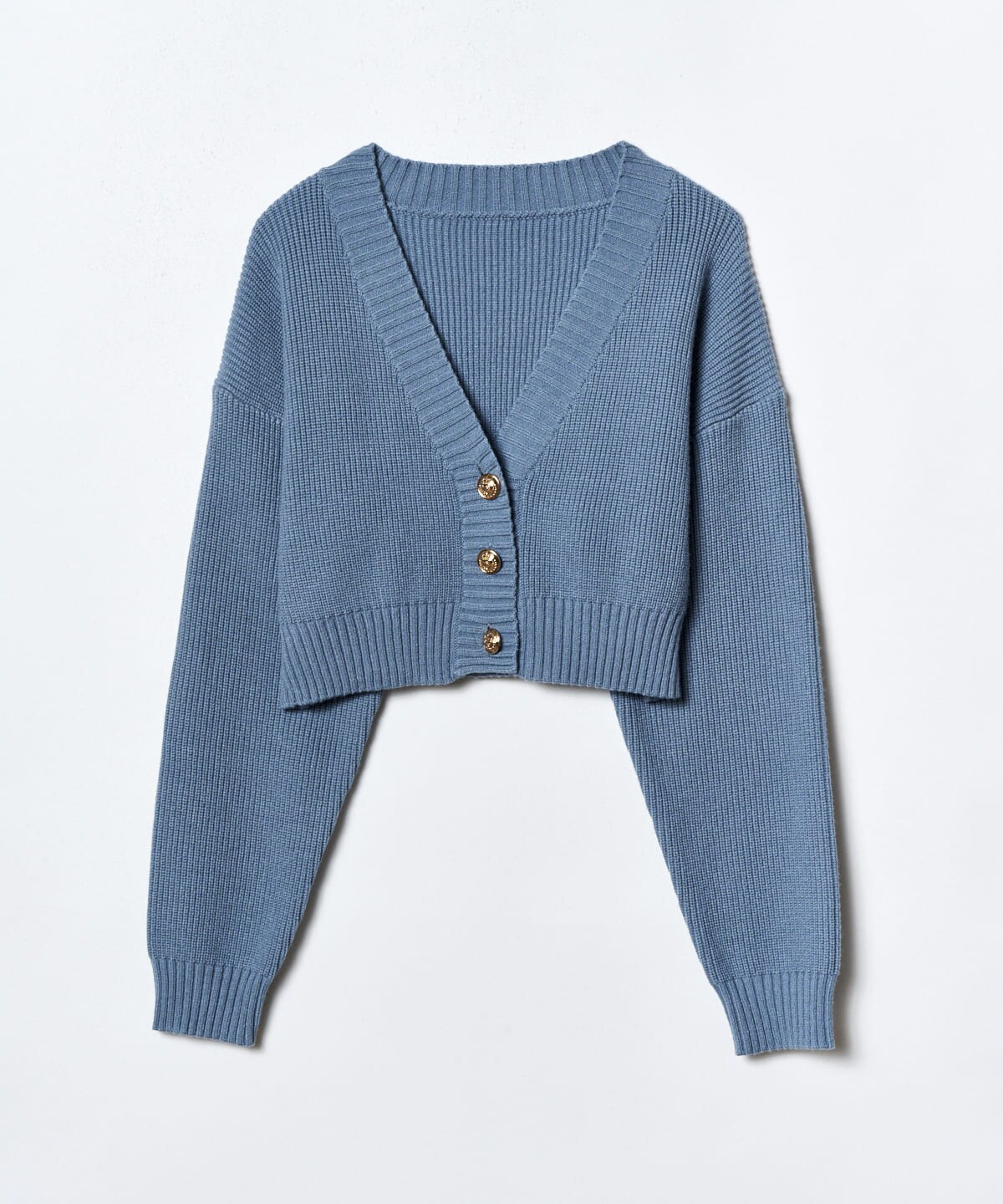 カラーカーディガン