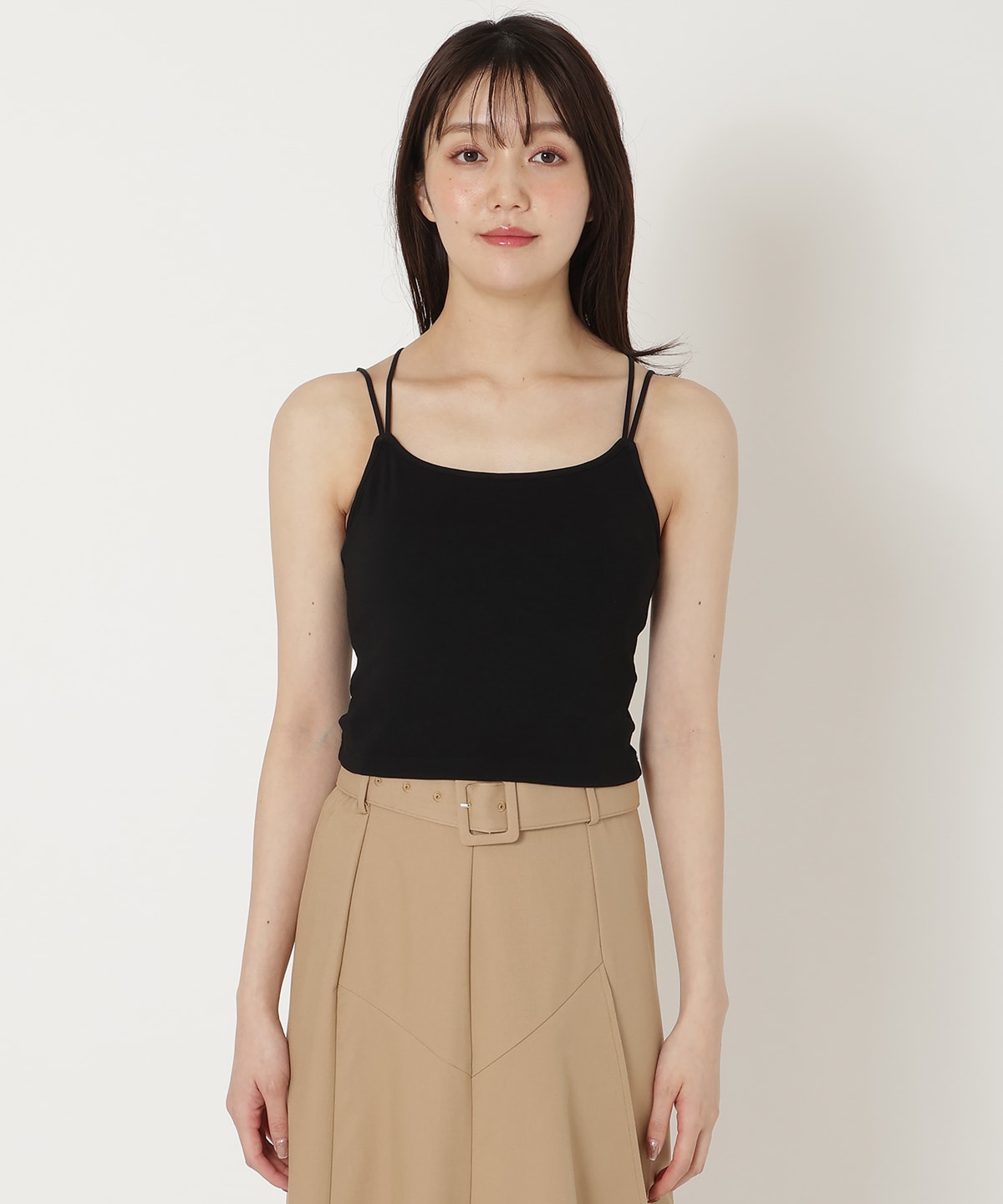 カップ付きインナーキャミソール