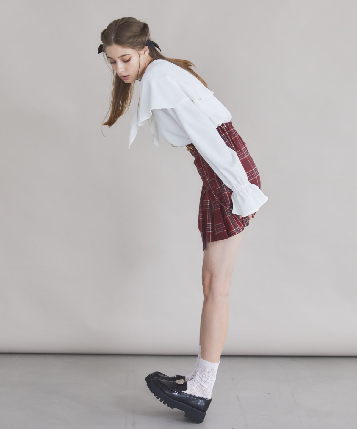 ２wayビッグカラーブラウス