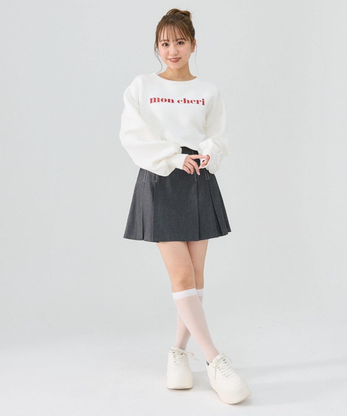 mon cheriロゴトップス