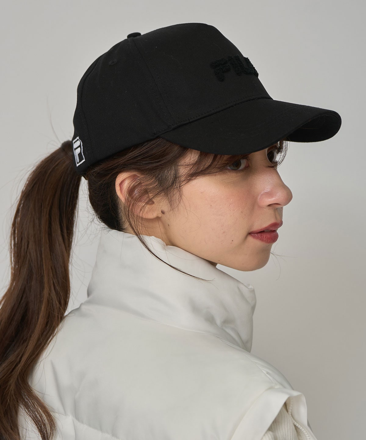 ［FILA×REDYAZEL］FILAロゴキャップ