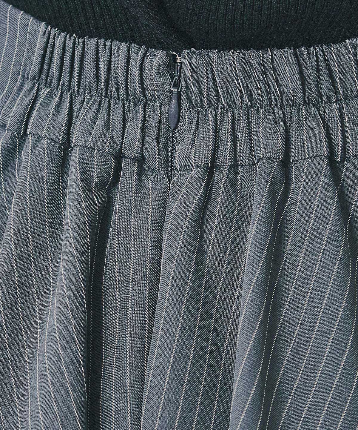 シアーMIXティアードスカート