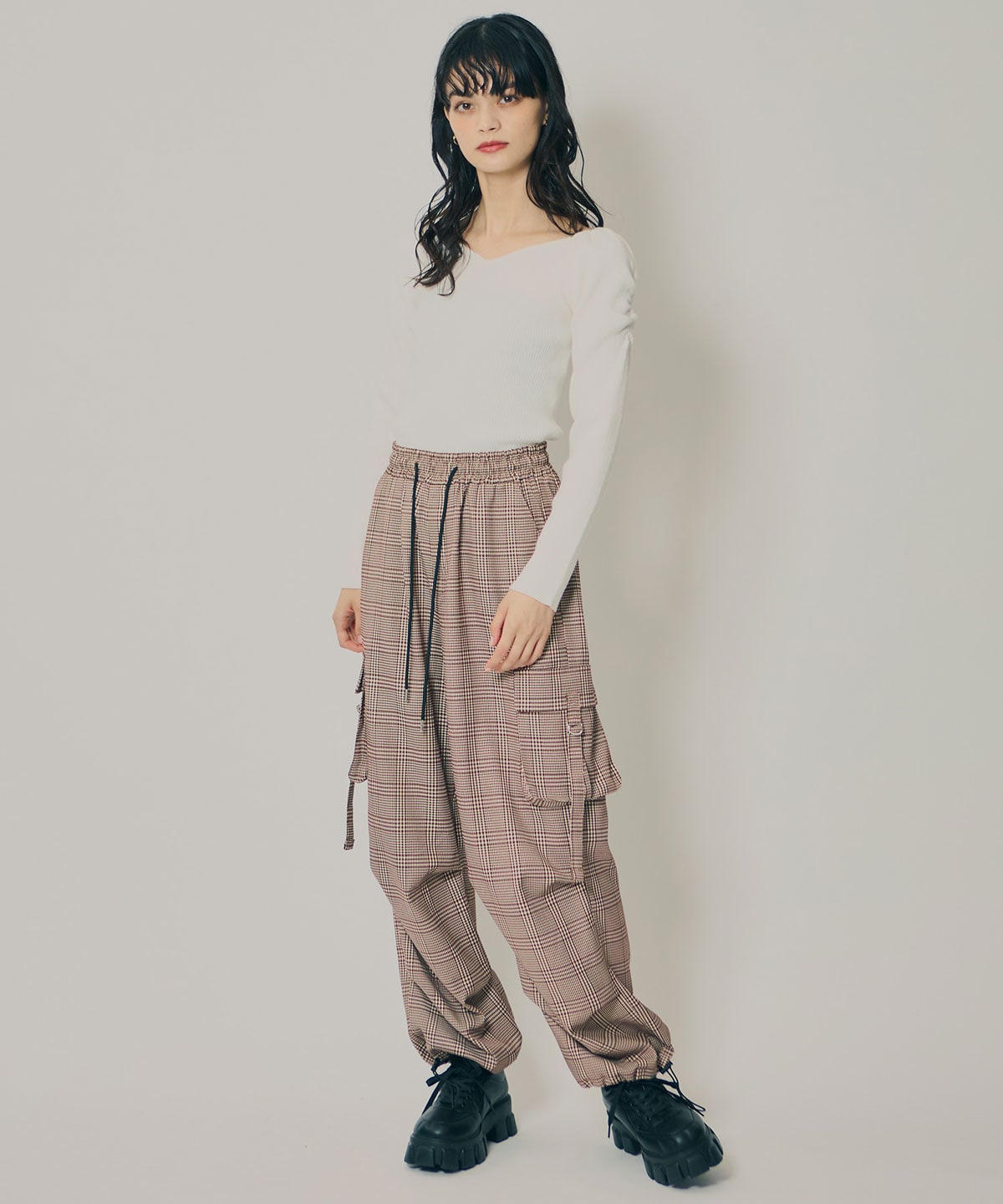 タブポケットカーゴパンツ