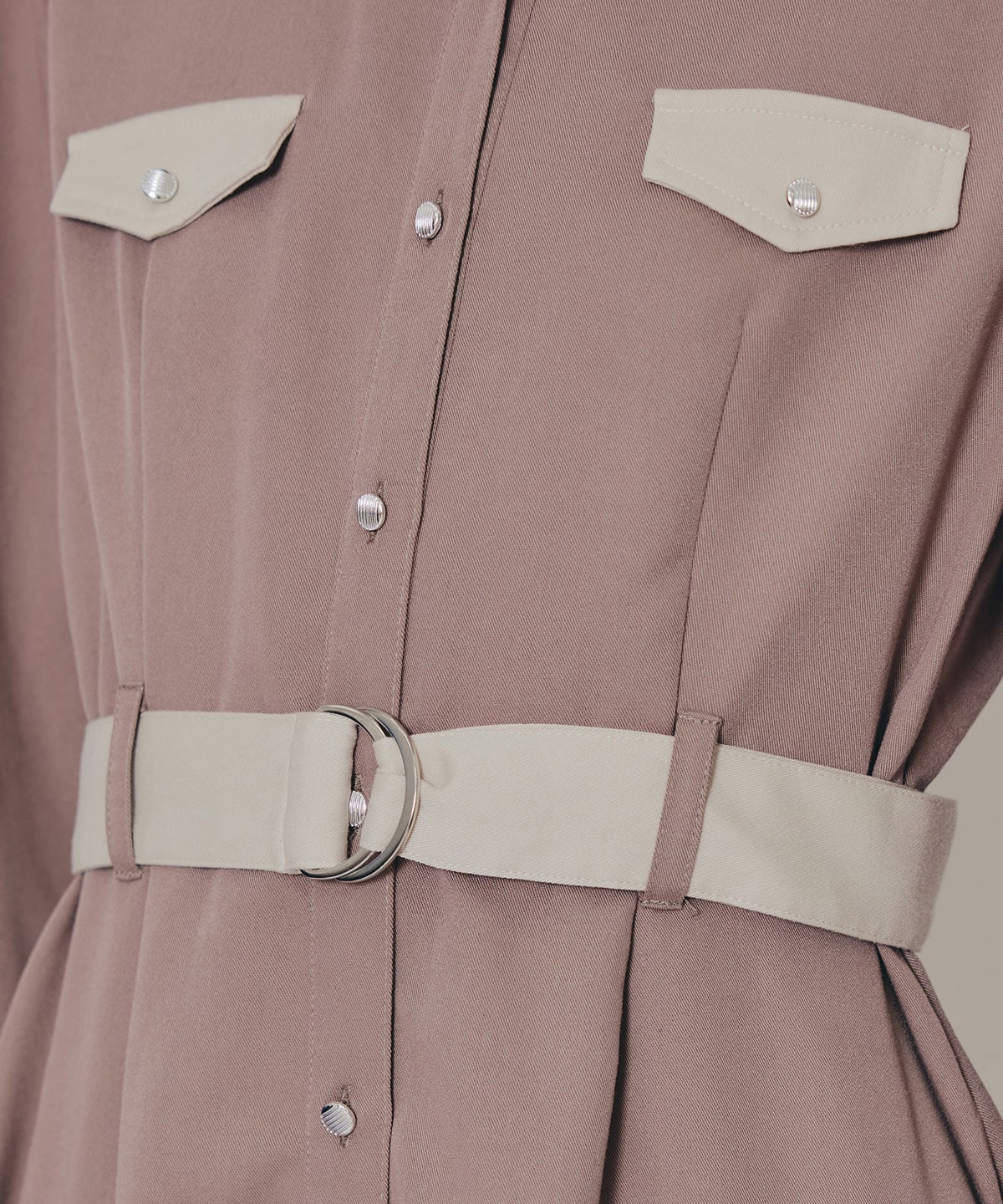 BIGセーラーカラーロングワンピース