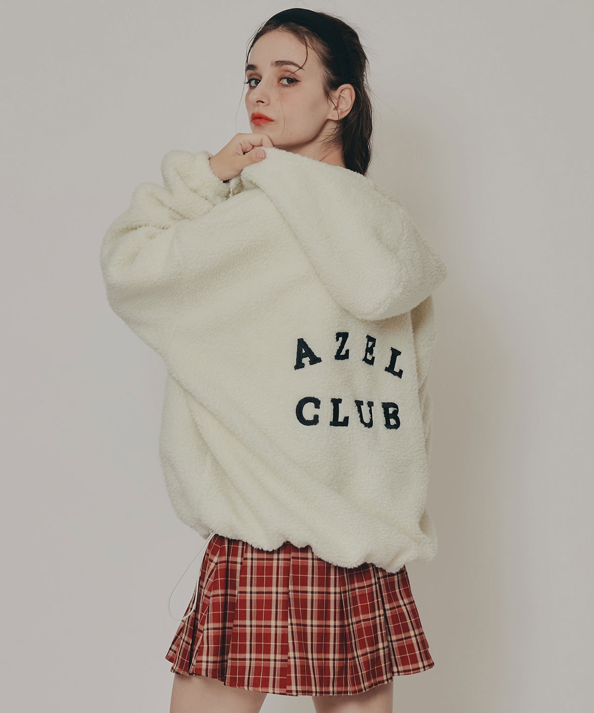 AZELCLUBボアパーカー