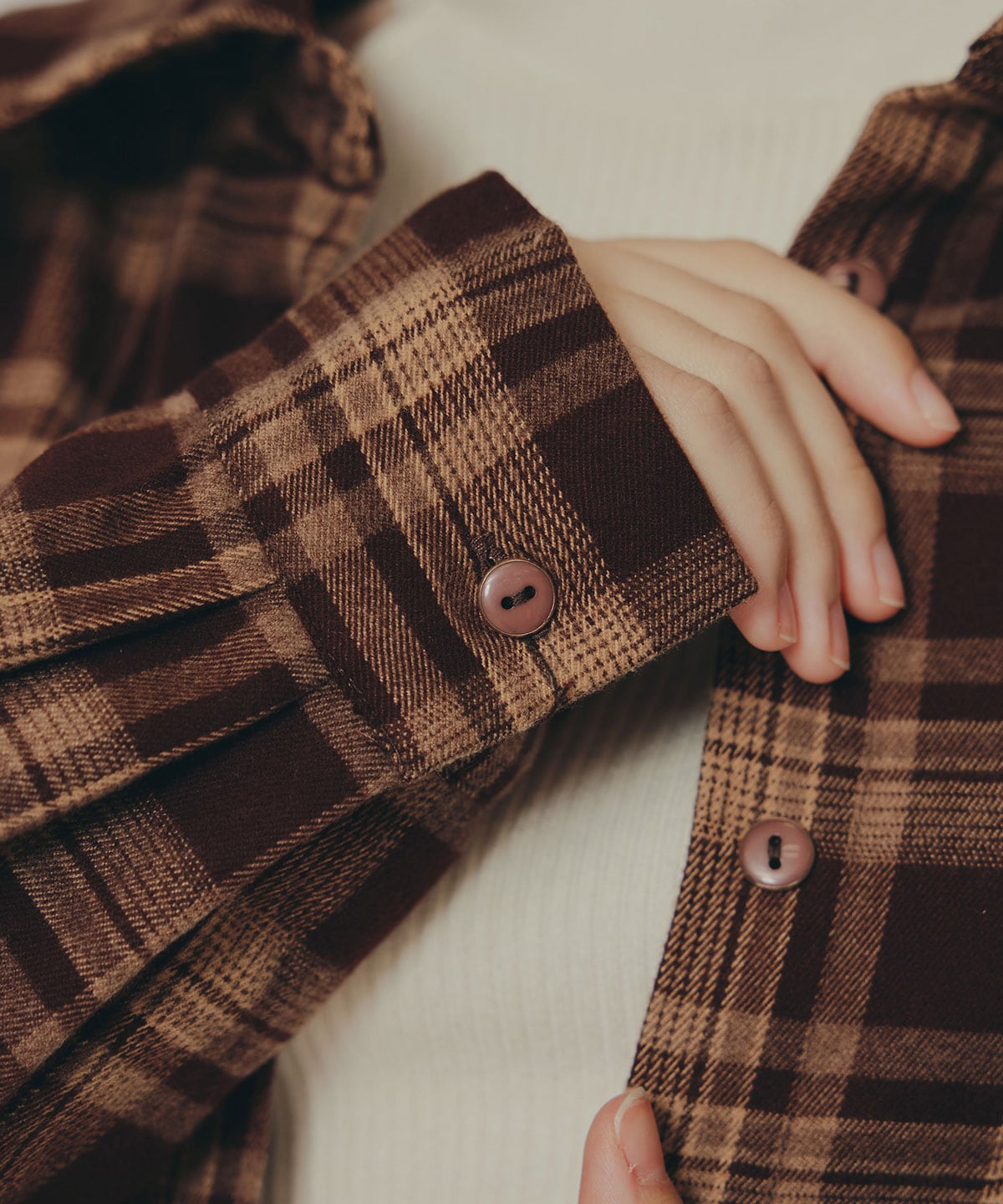 ロゴワッペンオーバーシャツ