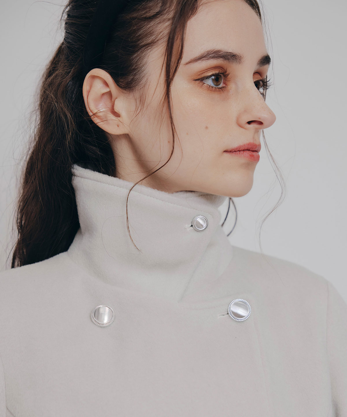 2WAYカラーダブルロングコート