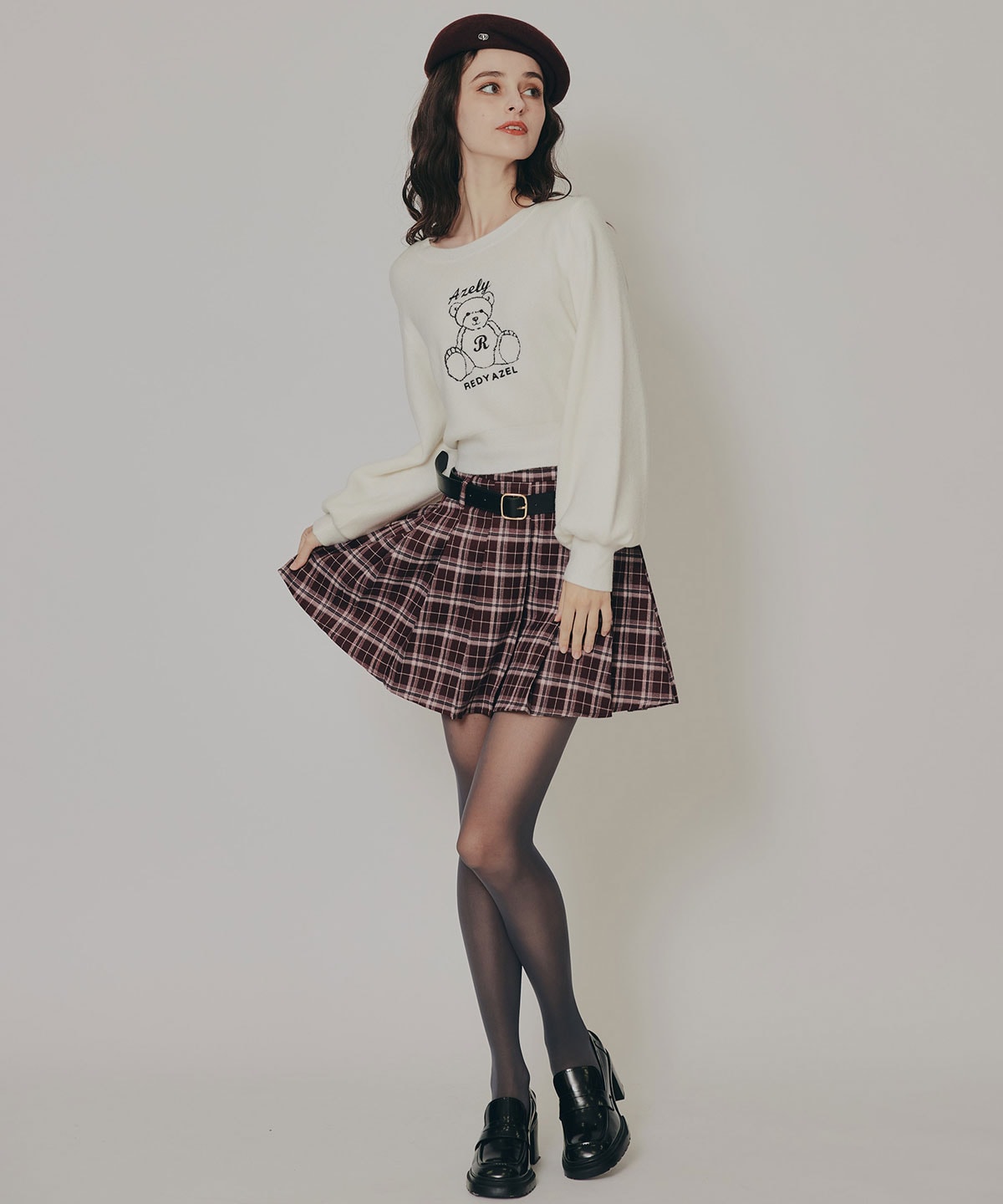 Azelyフラッフィニットプルオーバー