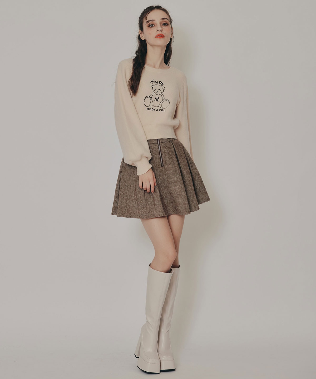 Azelyフラッフィニットプルオーバー