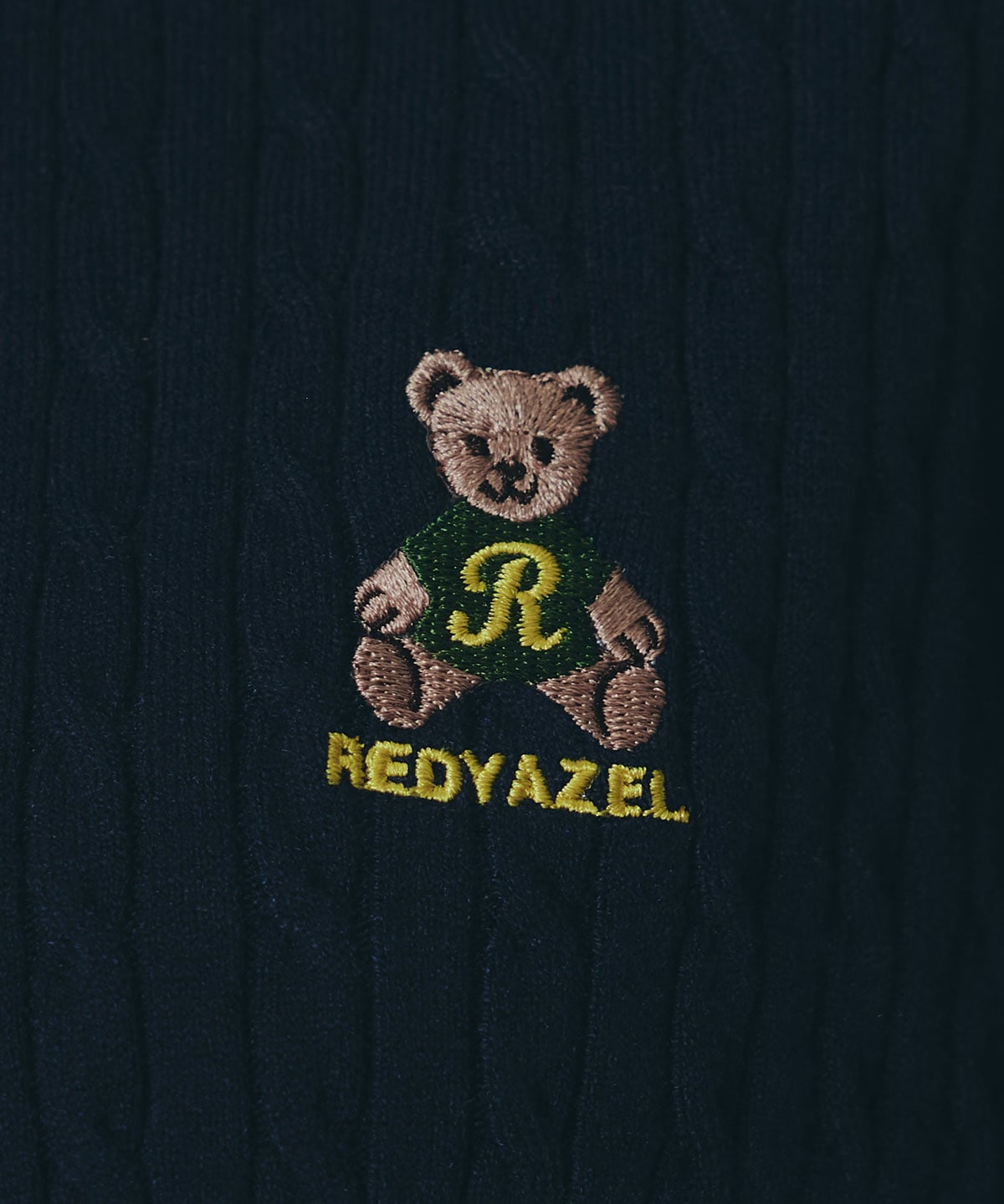 Azelyミニケーブルニットカーディガン