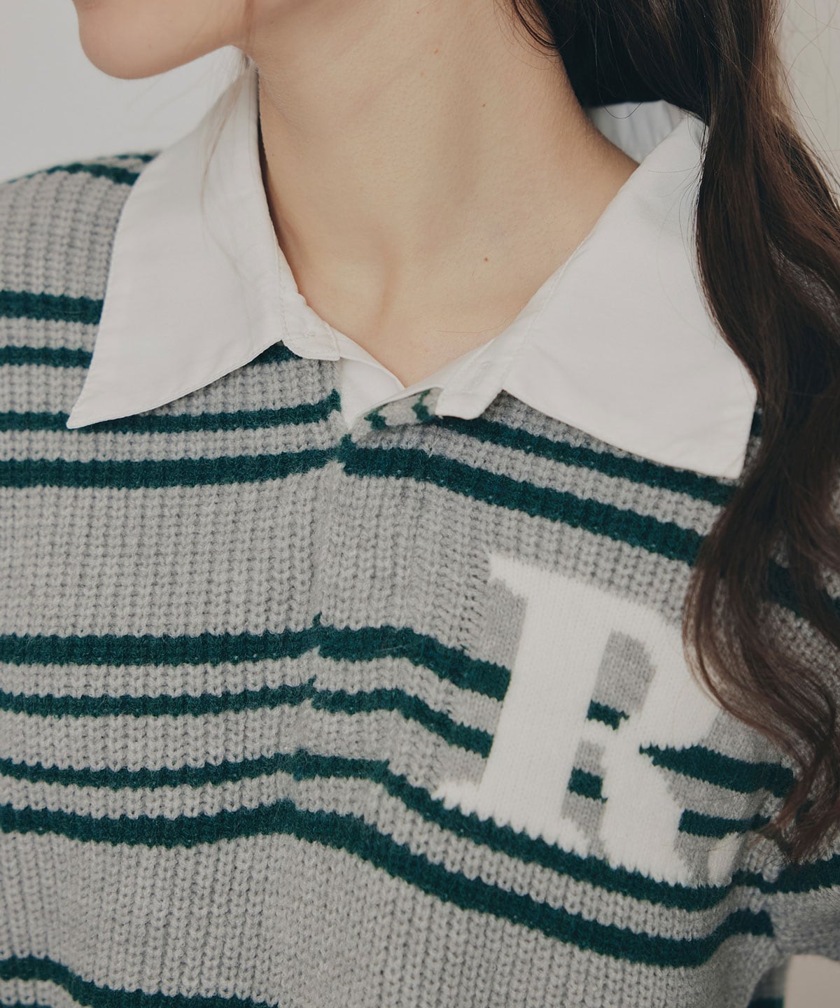 R.カレッジポロニットプルオーバー