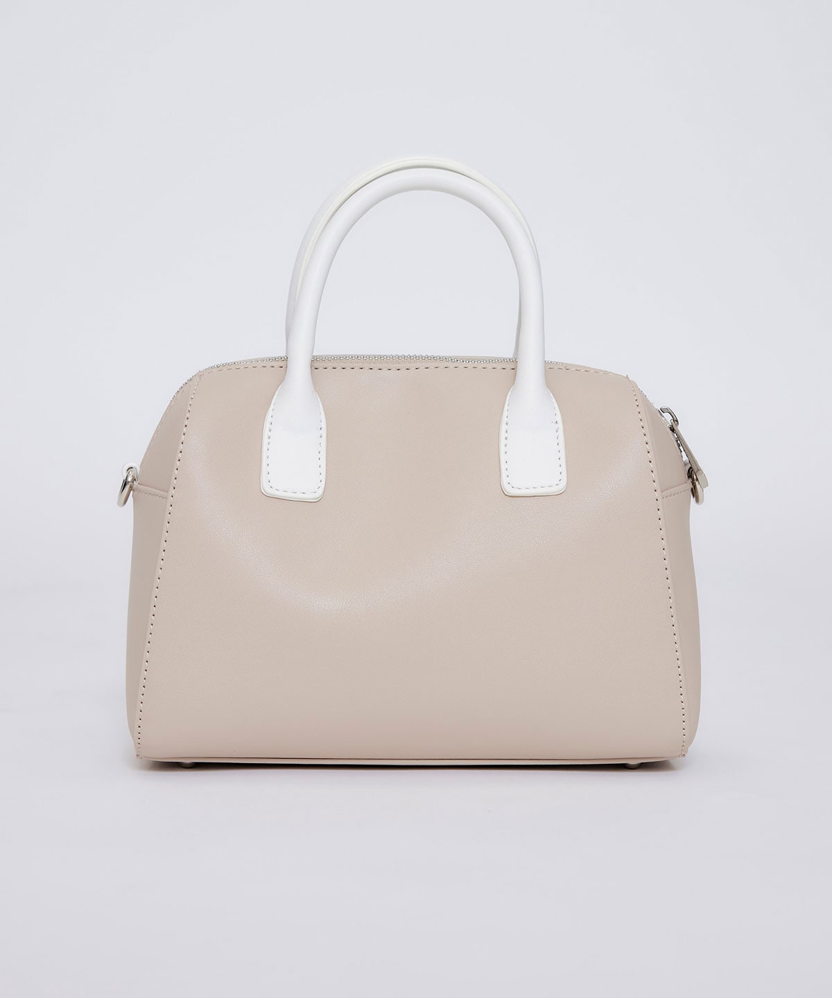 R.バイカラーミニボストンショルダーバッグ