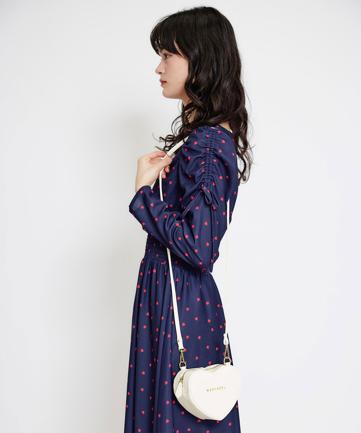 Love Me Heart モチーフ2WAYミニショルダーバッグ