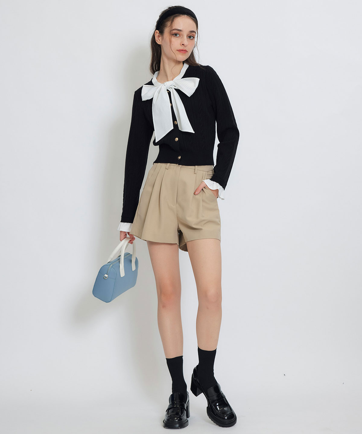 【セットアップ可能】ベーシックタックショートパンツ