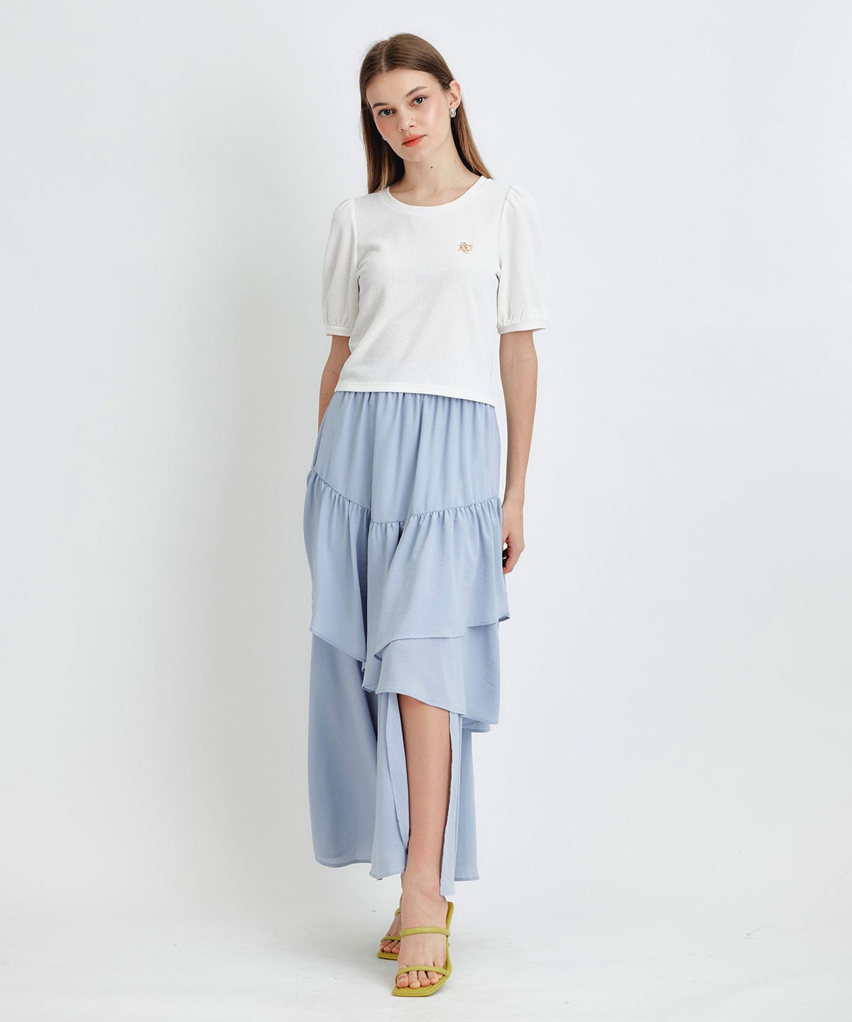 ジャガードカットロゴプルオーバー