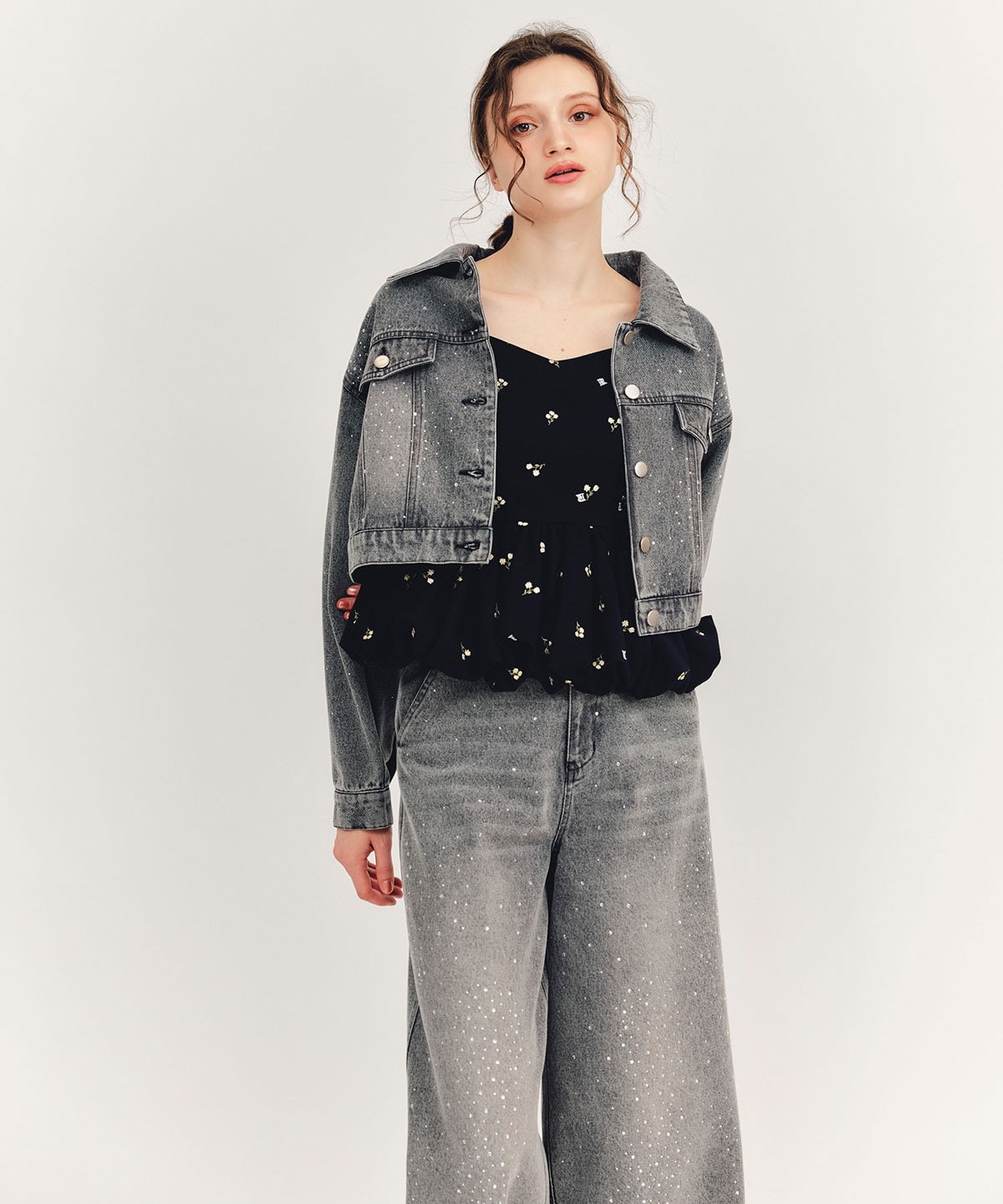 【Sparkle Denim Series】スパークルデニムジャケット