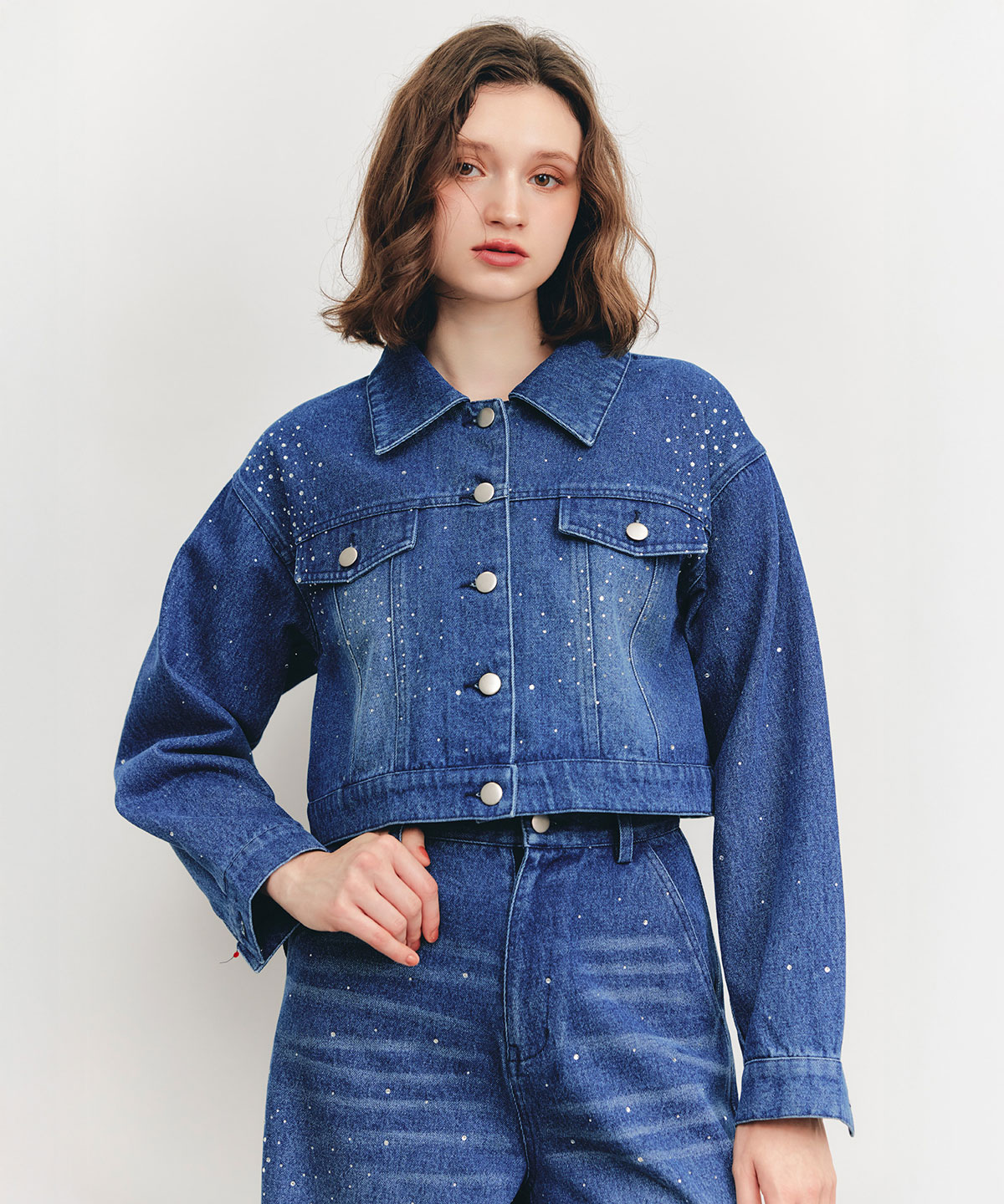 【Sparkle Denim Series】スパークルデニムジャケット