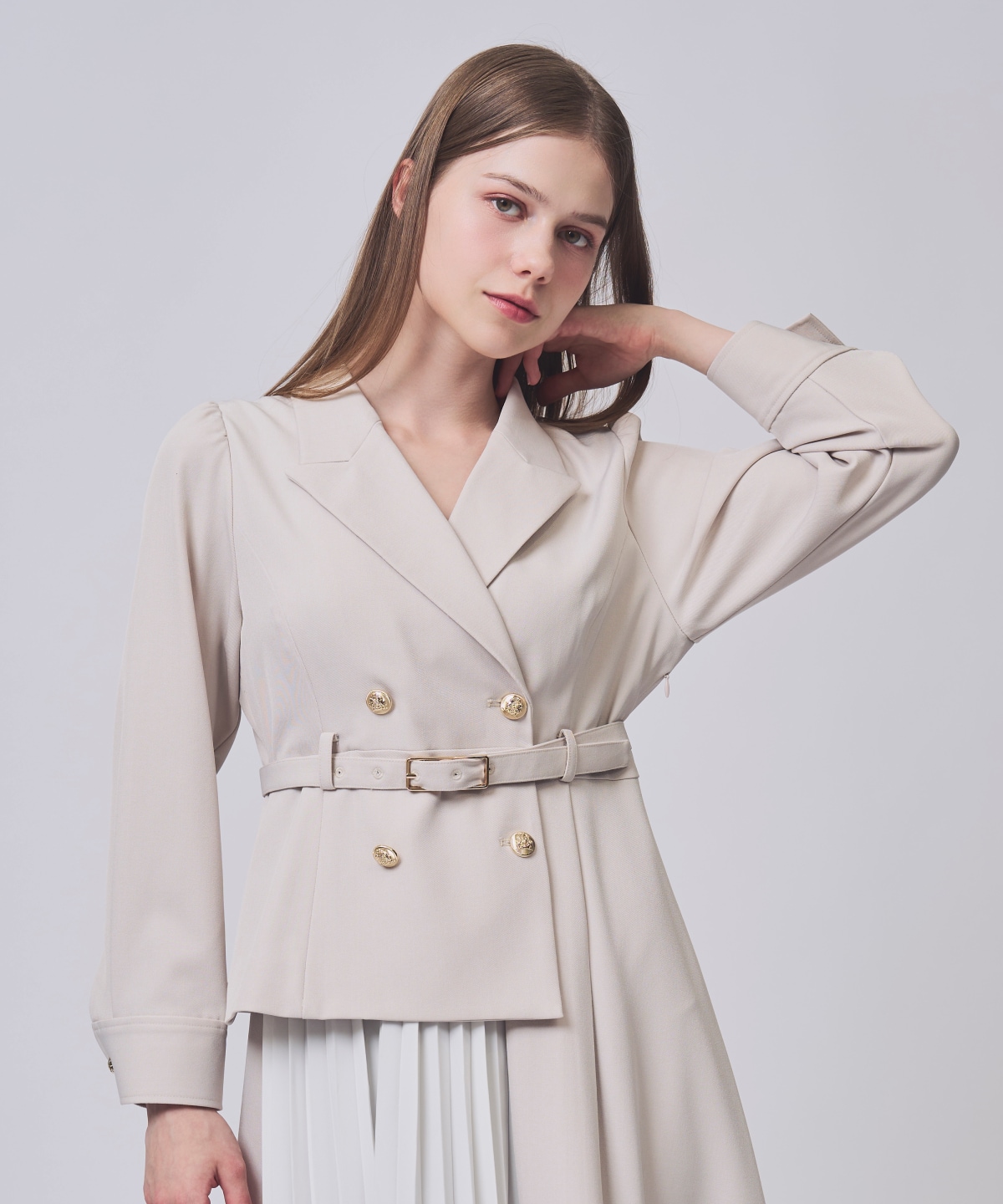 【1/23(Fri)発売】トレンチディテールワンピース